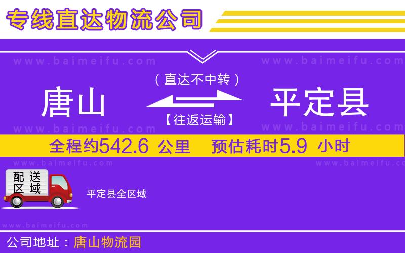 唐山到平定縣貨運公司